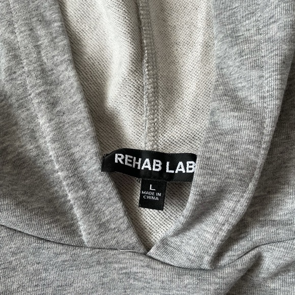 Rehab Lab Cropped Corset Hoodie - Picture 7 of 7